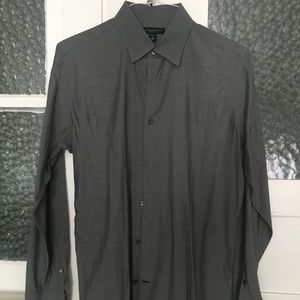 Banana Republic Gray Men's shirt slim fit size M
